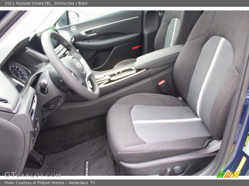 Stormy Sea / Black 2021 Hyundai Sonata SEL