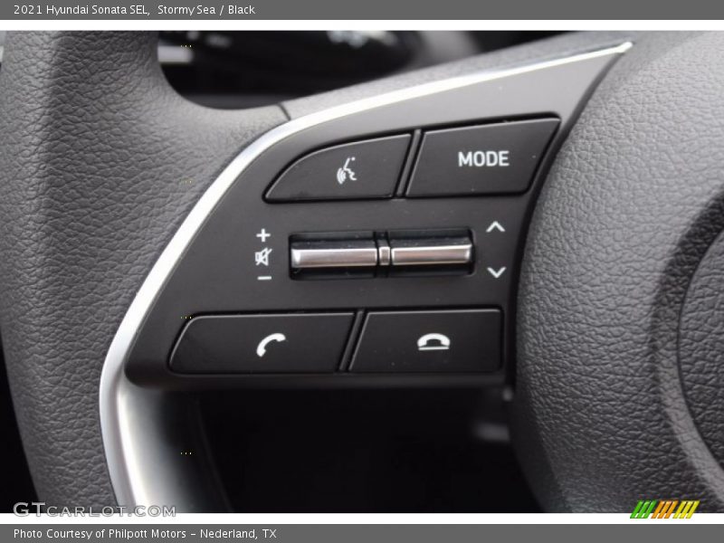 Stormy Sea / Black 2021 Hyundai Sonata SEL