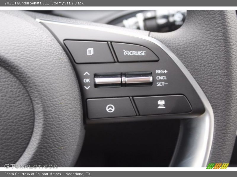 Stormy Sea / Black 2021 Hyundai Sonata SEL