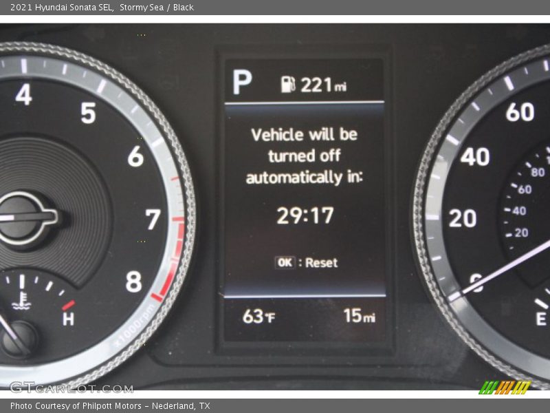 Stormy Sea / Black 2021 Hyundai Sonata SEL