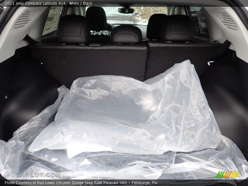White / Black 2021 Jeep Compass Latitude 4x4