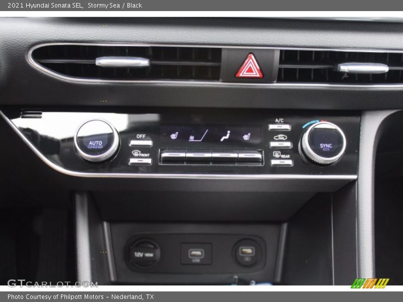 Stormy Sea / Black 2021 Hyundai Sonata SEL