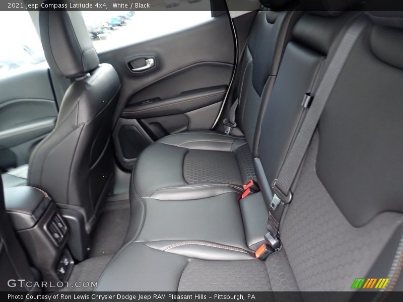 White / Black 2021 Jeep Compass Latitude 4x4