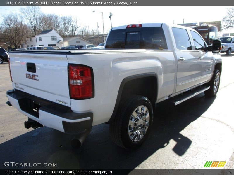Summit White / Cocoa/Dune 2016 GMC Sierra 2500HD Denali Crew Cab 4x4