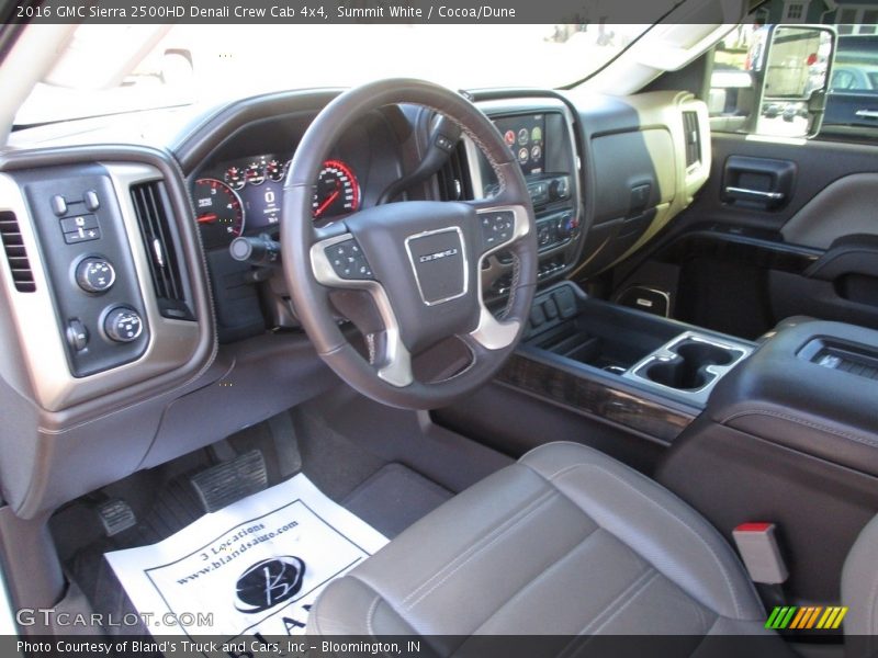 Front Seat of 2016 Sierra 2500HD Denali Crew Cab 4x4