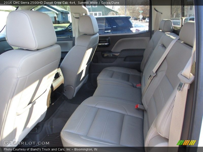 Summit White / Cocoa/Dune 2016 GMC Sierra 2500HD Denali Crew Cab 4x4