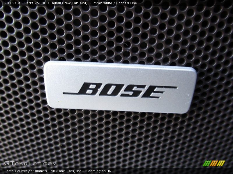 Summit White / Cocoa/Dune 2016 GMC Sierra 2500HD Denali Crew Cab 4x4