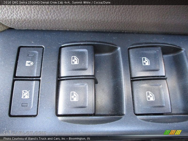 Summit White / Cocoa/Dune 2016 GMC Sierra 2500HD Denali Crew Cab 4x4