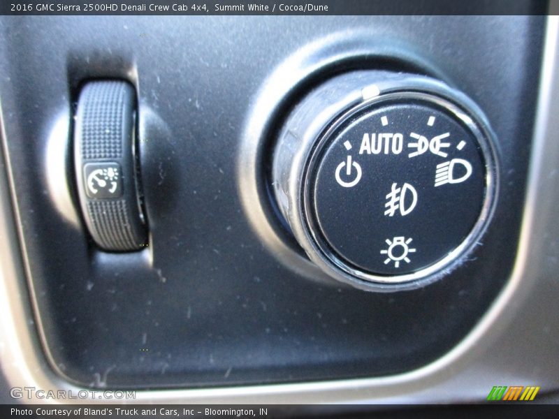 Summit White / Cocoa/Dune 2016 GMC Sierra 2500HD Denali Crew Cab 4x4