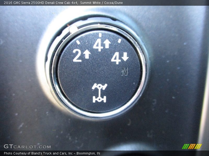 Summit White / Cocoa/Dune 2016 GMC Sierra 2500HD Denali Crew Cab 4x4