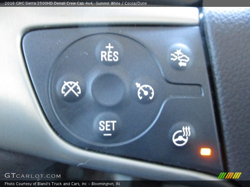Summit White / Cocoa/Dune 2016 GMC Sierra 2500HD Denali Crew Cab 4x4