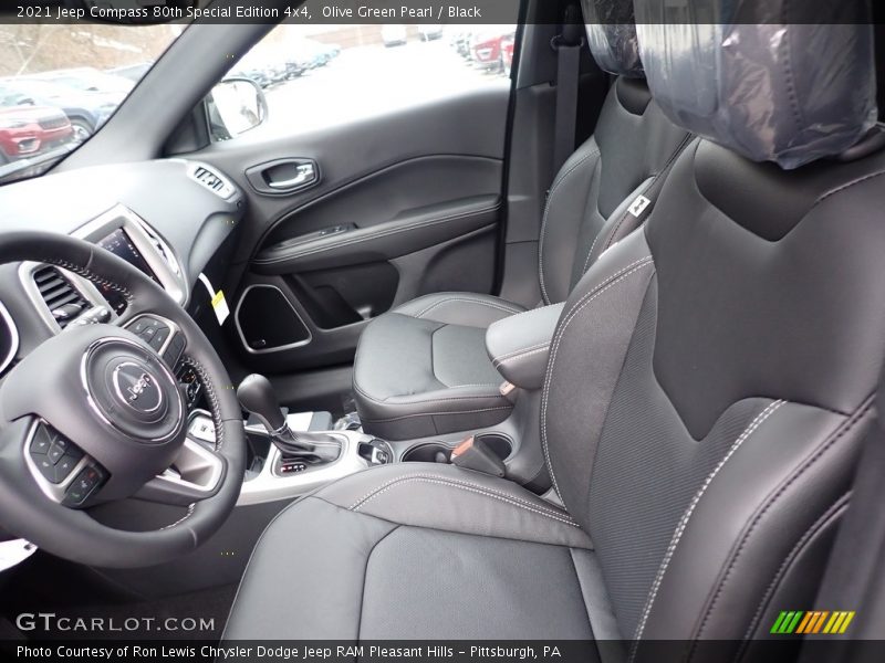 Olive Green Pearl / Black 2021 Jeep Compass 80th Special Edition 4x4