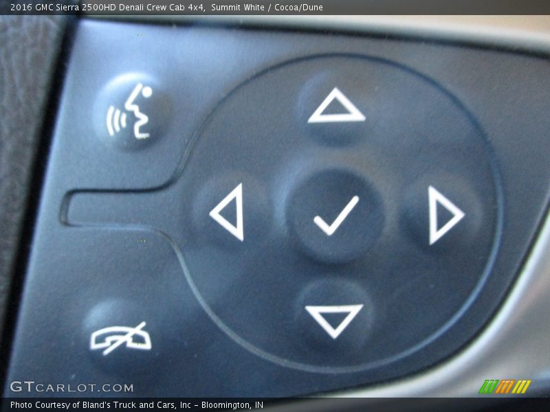 Summit White / Cocoa/Dune 2016 GMC Sierra 2500HD Denali Crew Cab 4x4