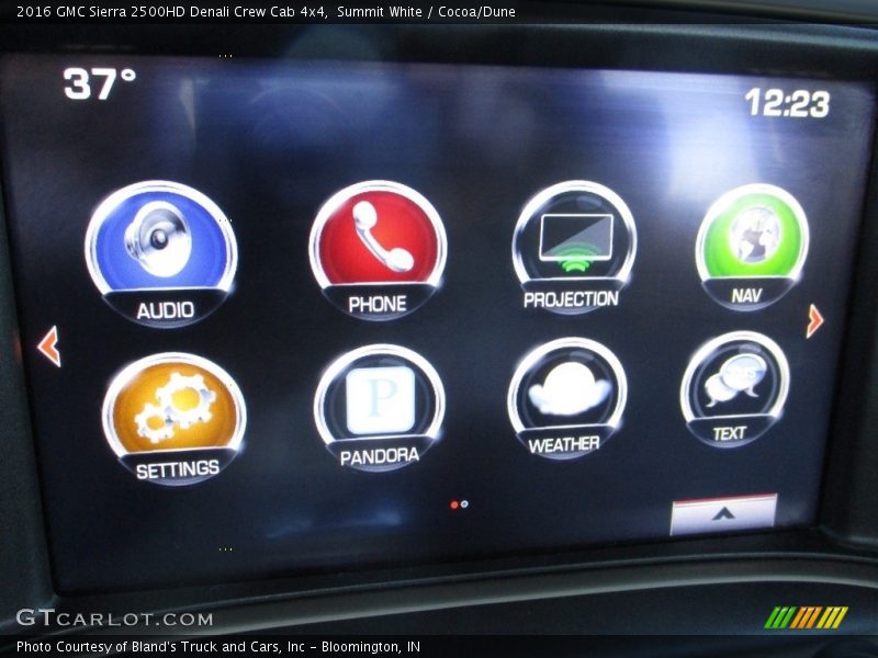 Summit White / Cocoa/Dune 2016 GMC Sierra 2500HD Denali Crew Cab 4x4