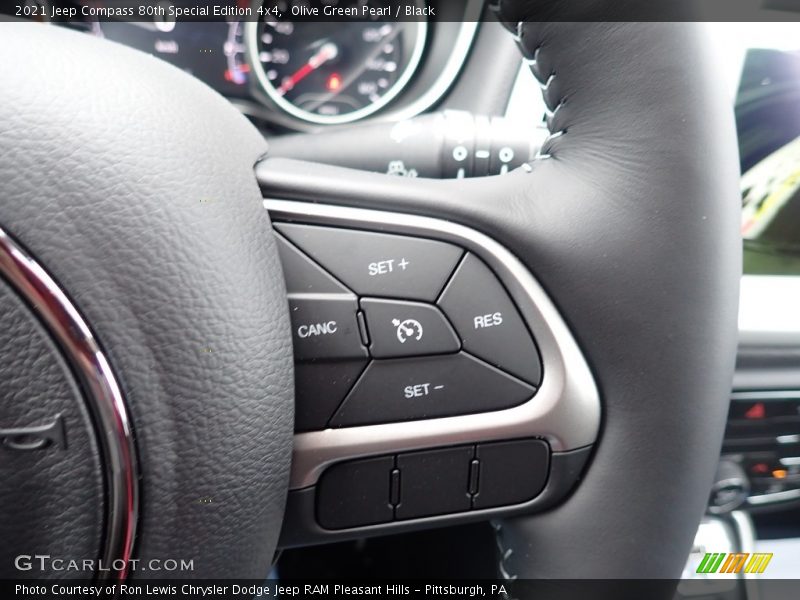 Olive Green Pearl / Black 2021 Jeep Compass 80th Special Edition 4x4
