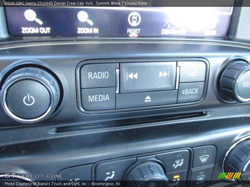 Summit White / Cocoa/Dune 2016 GMC Sierra 2500HD Denali Crew Cab 4x4