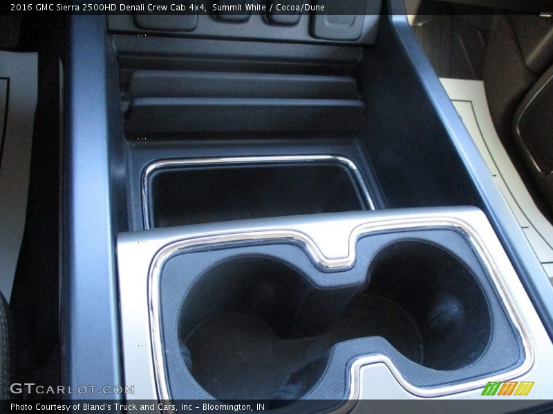 Summit White / Cocoa/Dune 2016 GMC Sierra 2500HD Denali Crew Cab 4x4