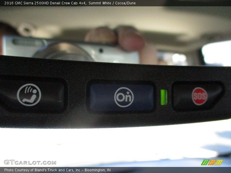 Summit White / Cocoa/Dune 2016 GMC Sierra 2500HD Denali Crew Cab 4x4