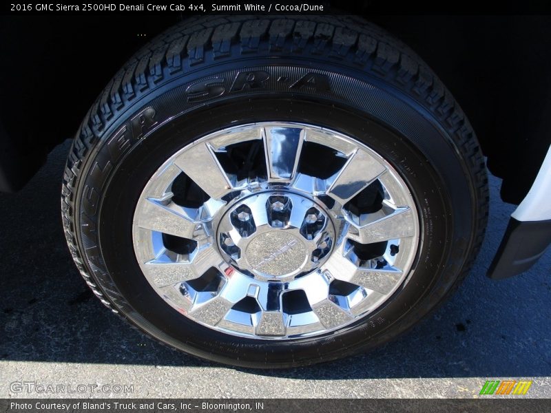 Summit White / Cocoa/Dune 2016 GMC Sierra 2500HD Denali Crew Cab 4x4