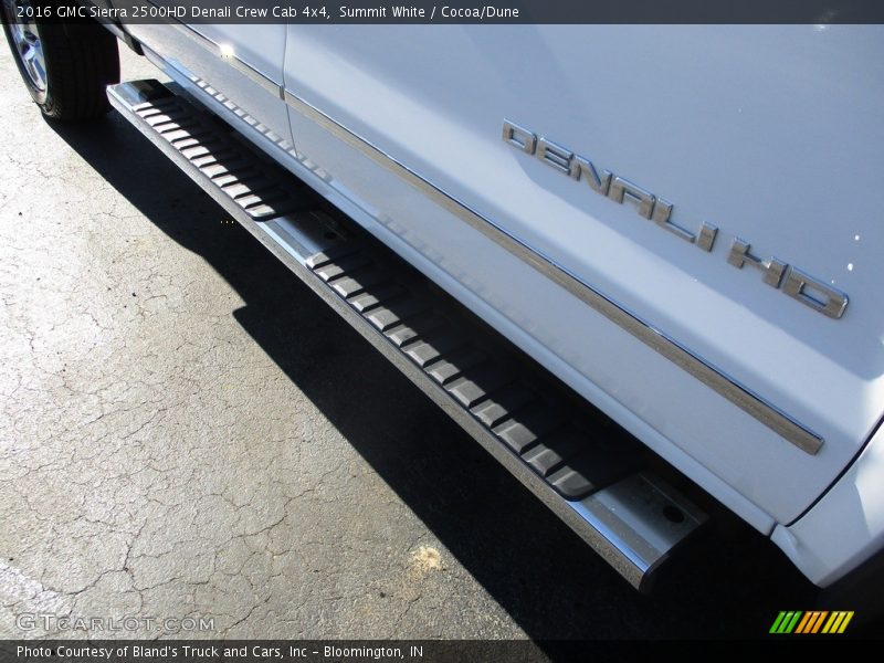 Summit White / Cocoa/Dune 2016 GMC Sierra 2500HD Denali Crew Cab 4x4