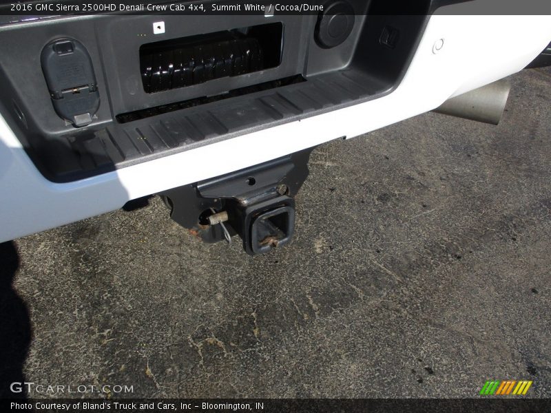Summit White / Cocoa/Dune 2016 GMC Sierra 2500HD Denali Crew Cab 4x4