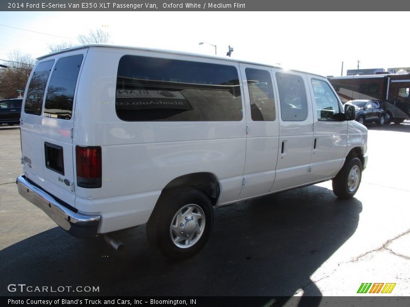 Oxford White / Medium Flint 2014 Ford E-Series Van E350 XLT Passenger Van