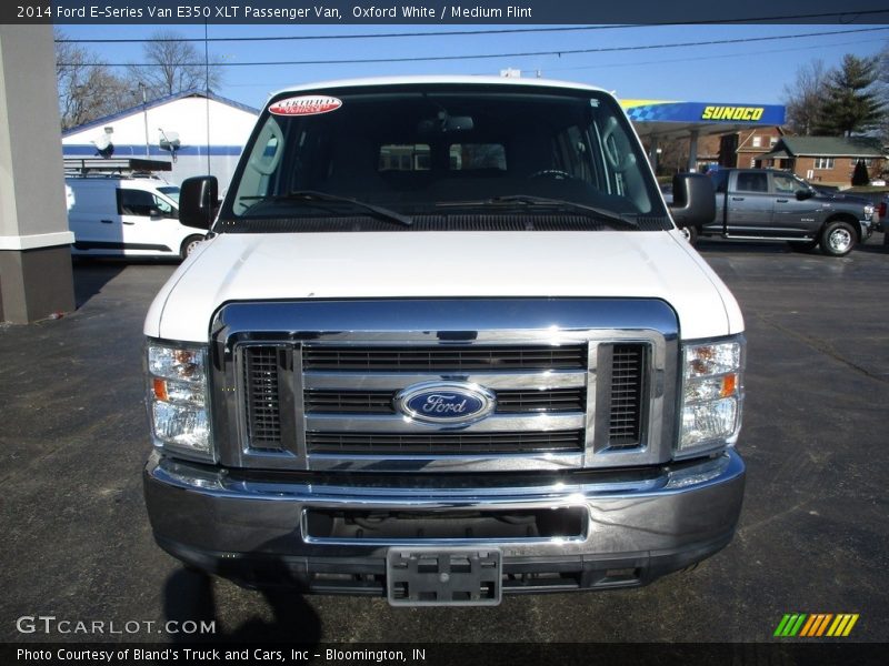 Oxford White / Medium Flint 2014 Ford E-Series Van E350 XLT Passenger Van