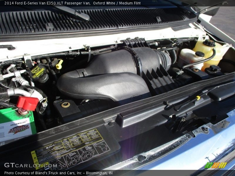 Oxford White / Medium Flint 2014 Ford E-Series Van E350 XLT Passenger Van