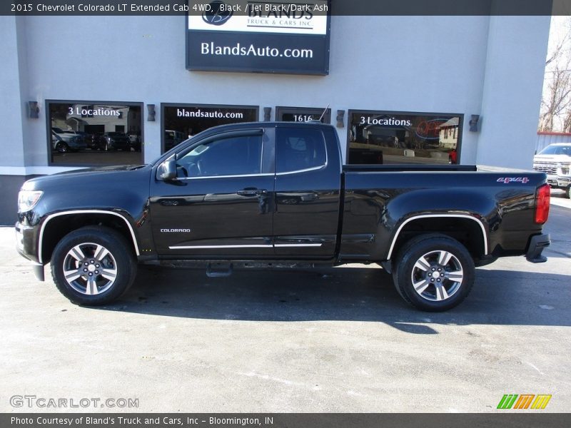 Black / Jet Black/Dark Ash 2015 Chevrolet Colorado LT Extended Cab 4WD