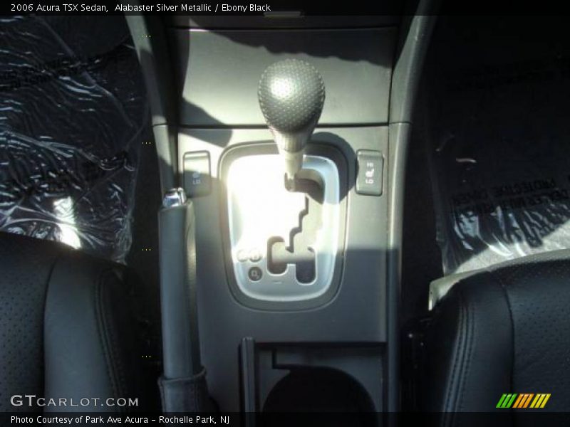 Alabaster Silver Metallic / Ebony Black 2006 Acura TSX Sedan