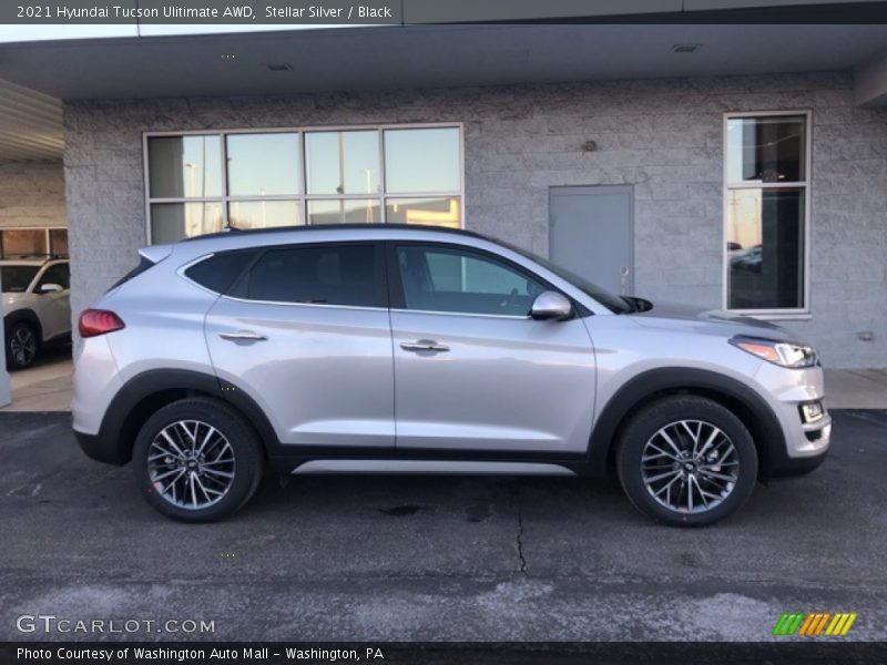 Stellar Silver / Black 2021 Hyundai Tucson Ulitimate AWD