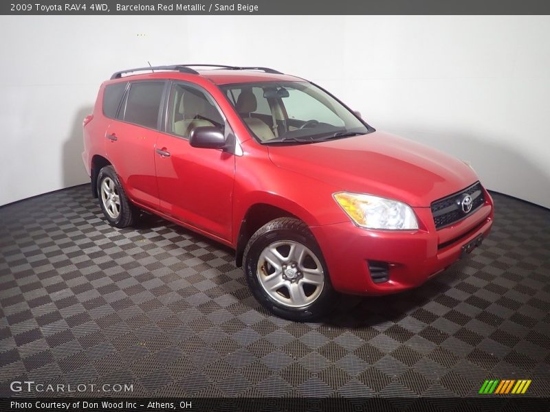 Barcelona Red Metallic / Sand Beige 2009 Toyota RAV4 4WD