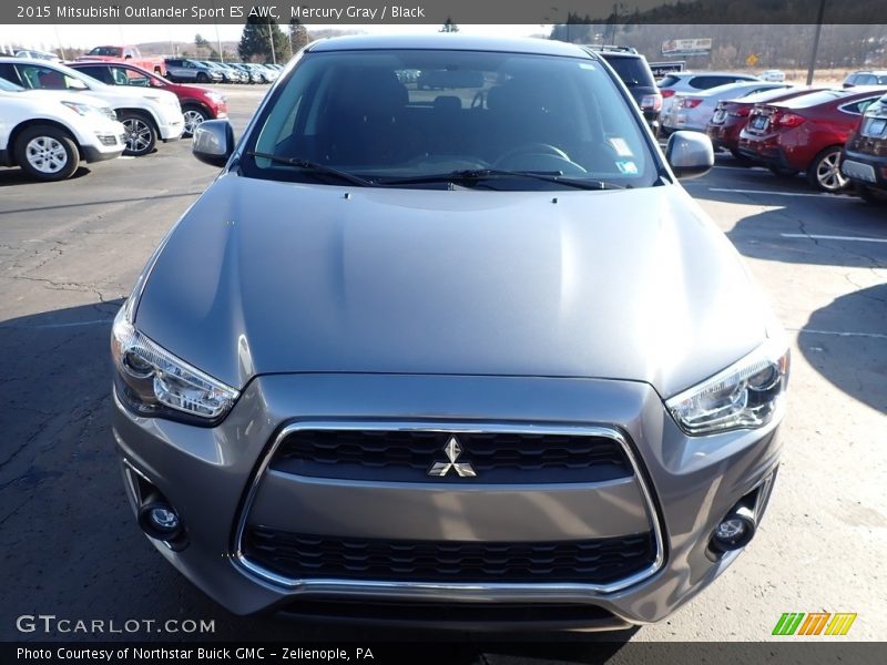 Mercury Gray / Black 2015 Mitsubishi Outlander Sport ES AWC