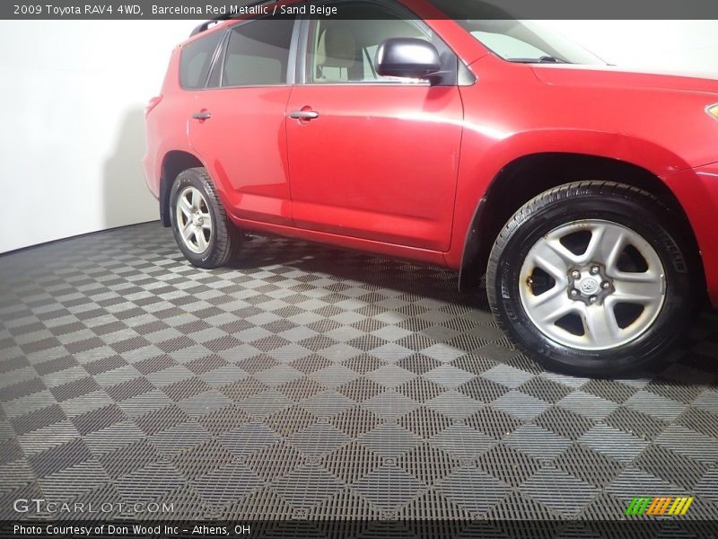 Barcelona Red Metallic / Sand Beige 2009 Toyota RAV4 4WD