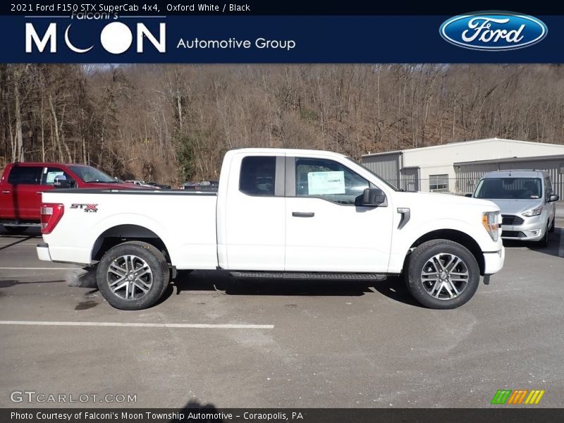 Oxford White / Black 2021 Ford F150 STX SuperCab 4x4