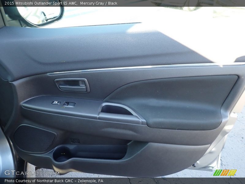 Mercury Gray / Black 2015 Mitsubishi Outlander Sport ES AWC