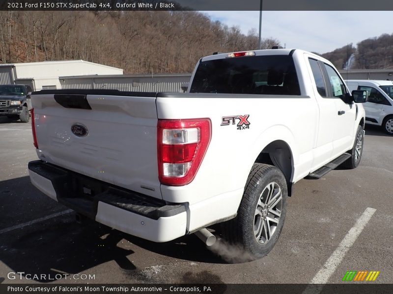 Oxford White / Black 2021 Ford F150 STX SuperCab 4x4
