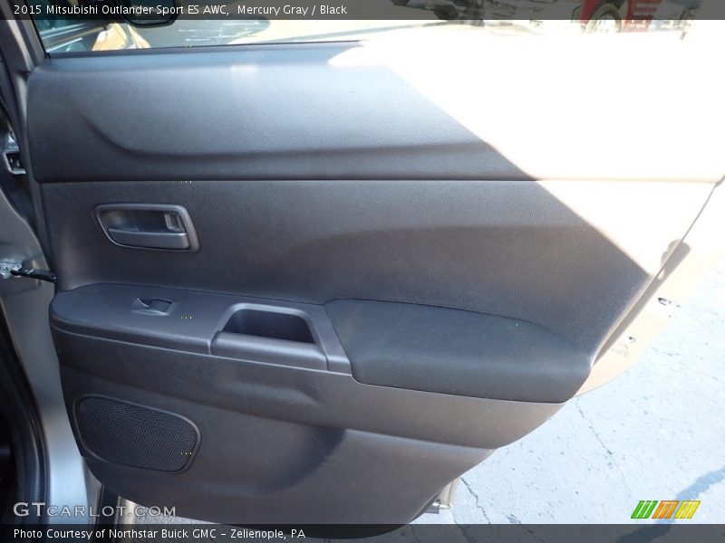 Mercury Gray / Black 2015 Mitsubishi Outlander Sport ES AWC