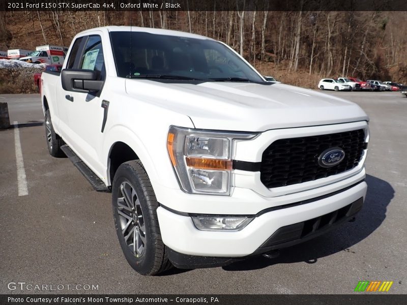 Oxford White / Black 2021 Ford F150 STX SuperCab 4x4