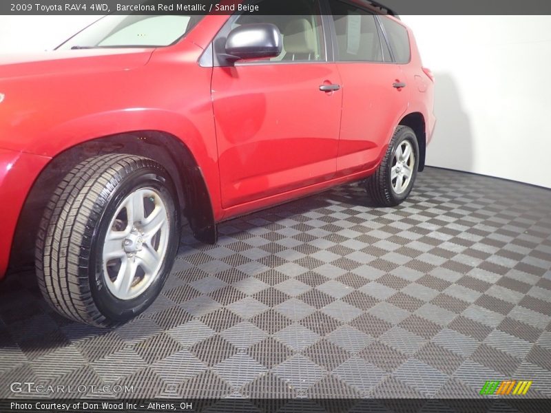 Barcelona Red Metallic / Sand Beige 2009 Toyota RAV4 4WD