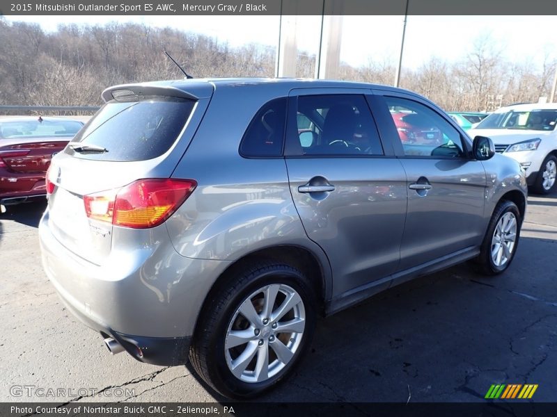 Mercury Gray / Black 2015 Mitsubishi Outlander Sport ES AWC