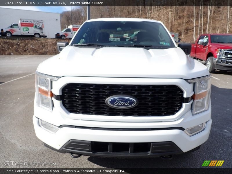 Oxford White / Black 2021 Ford F150 STX SuperCab 4x4