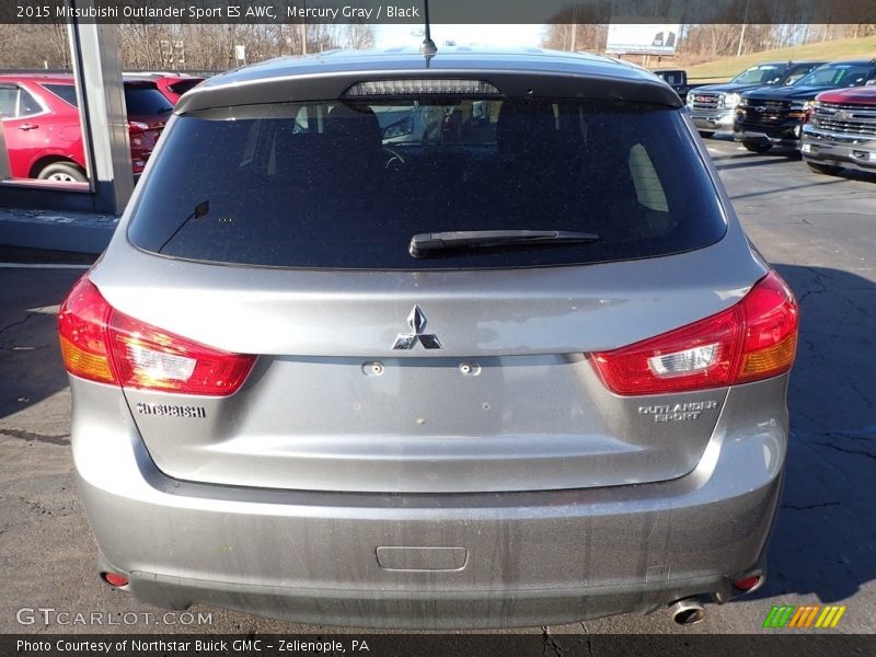 Mercury Gray / Black 2015 Mitsubishi Outlander Sport ES AWC