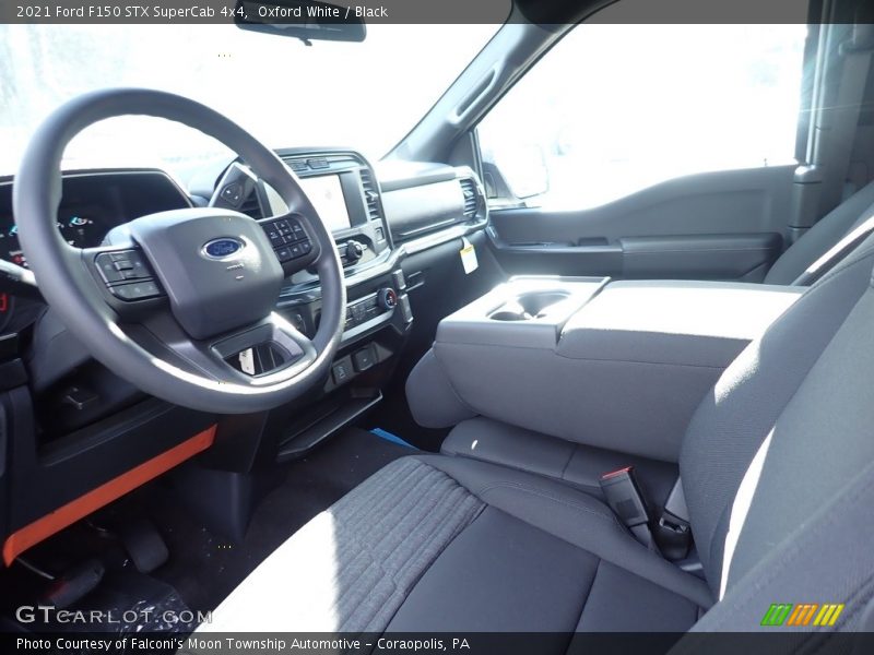 Oxford White / Black 2021 Ford F150 STX SuperCab 4x4