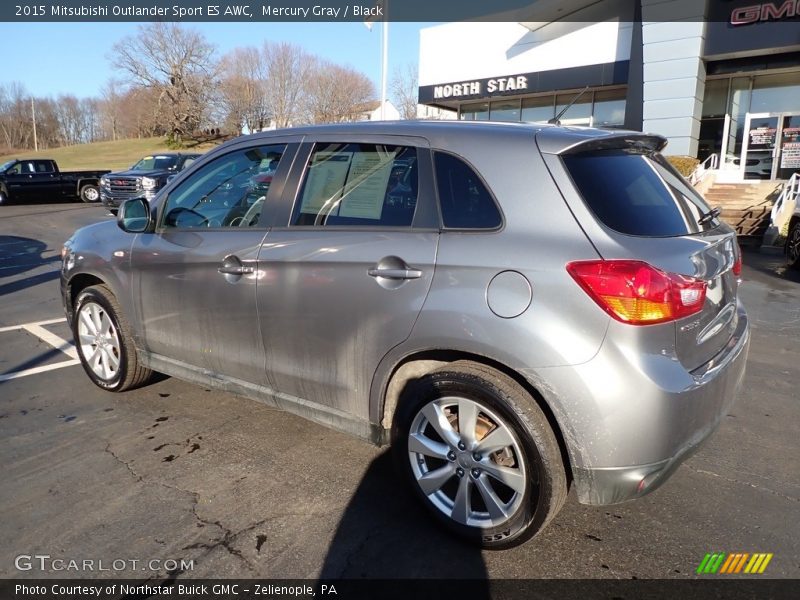 Mercury Gray / Black 2015 Mitsubishi Outlander Sport ES AWC