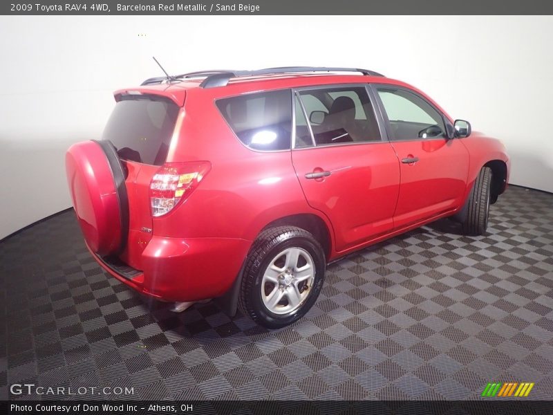 Barcelona Red Metallic / Sand Beige 2009 Toyota RAV4 4WD