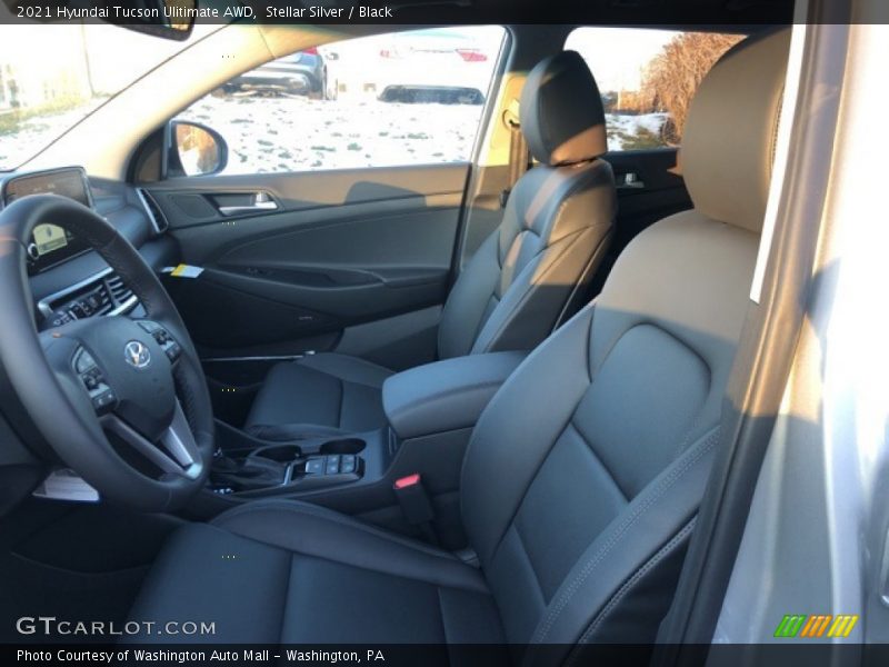 Stellar Silver / Black 2021 Hyundai Tucson Ulitimate AWD