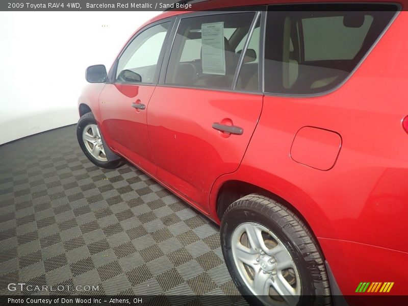 Barcelona Red Metallic / Sand Beige 2009 Toyota RAV4 4WD