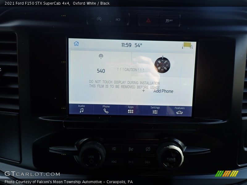 Oxford White / Black 2021 Ford F150 STX SuperCab 4x4