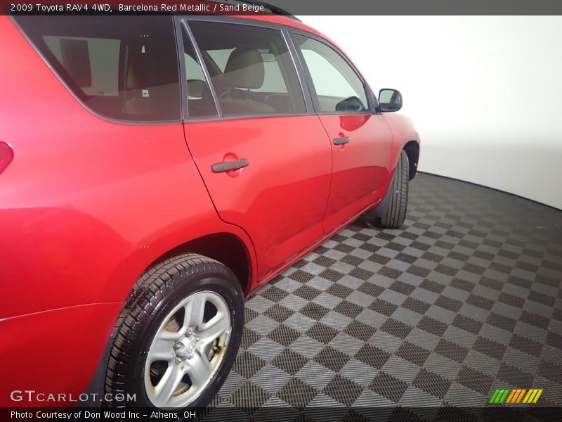 Barcelona Red Metallic / Sand Beige 2009 Toyota RAV4 4WD